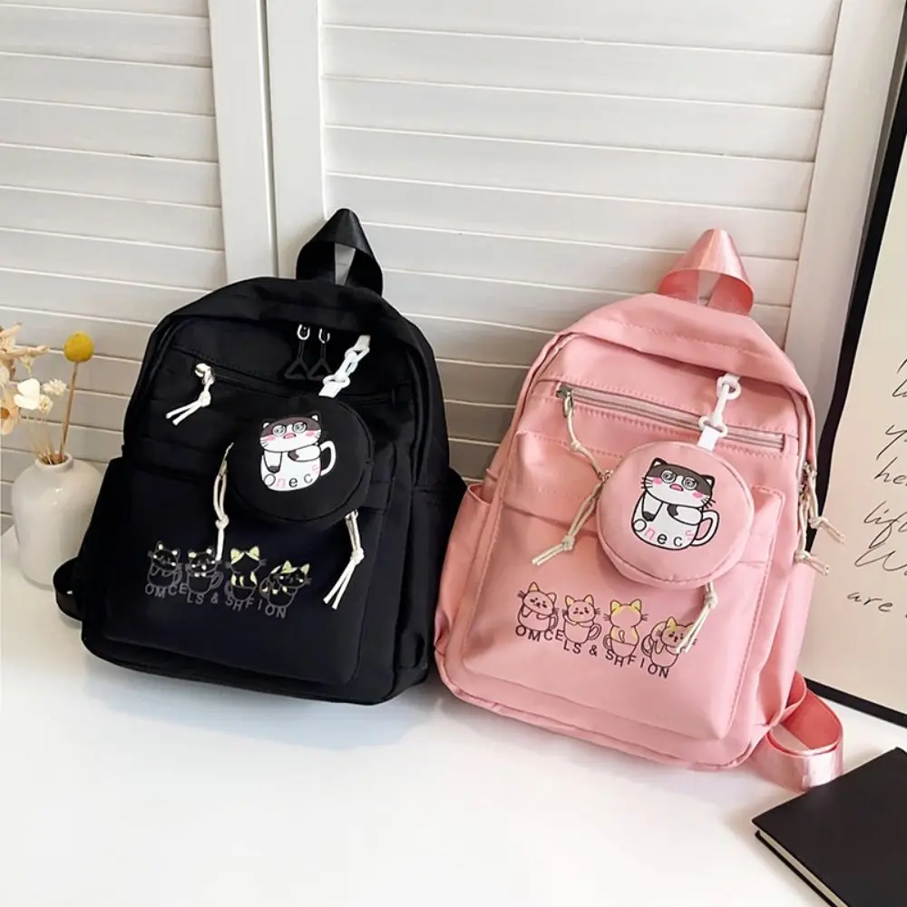 Lightweight Students School Bags Waterproof Adjustable Straps Cartoon Shoulder Bag Comfortable Breathable