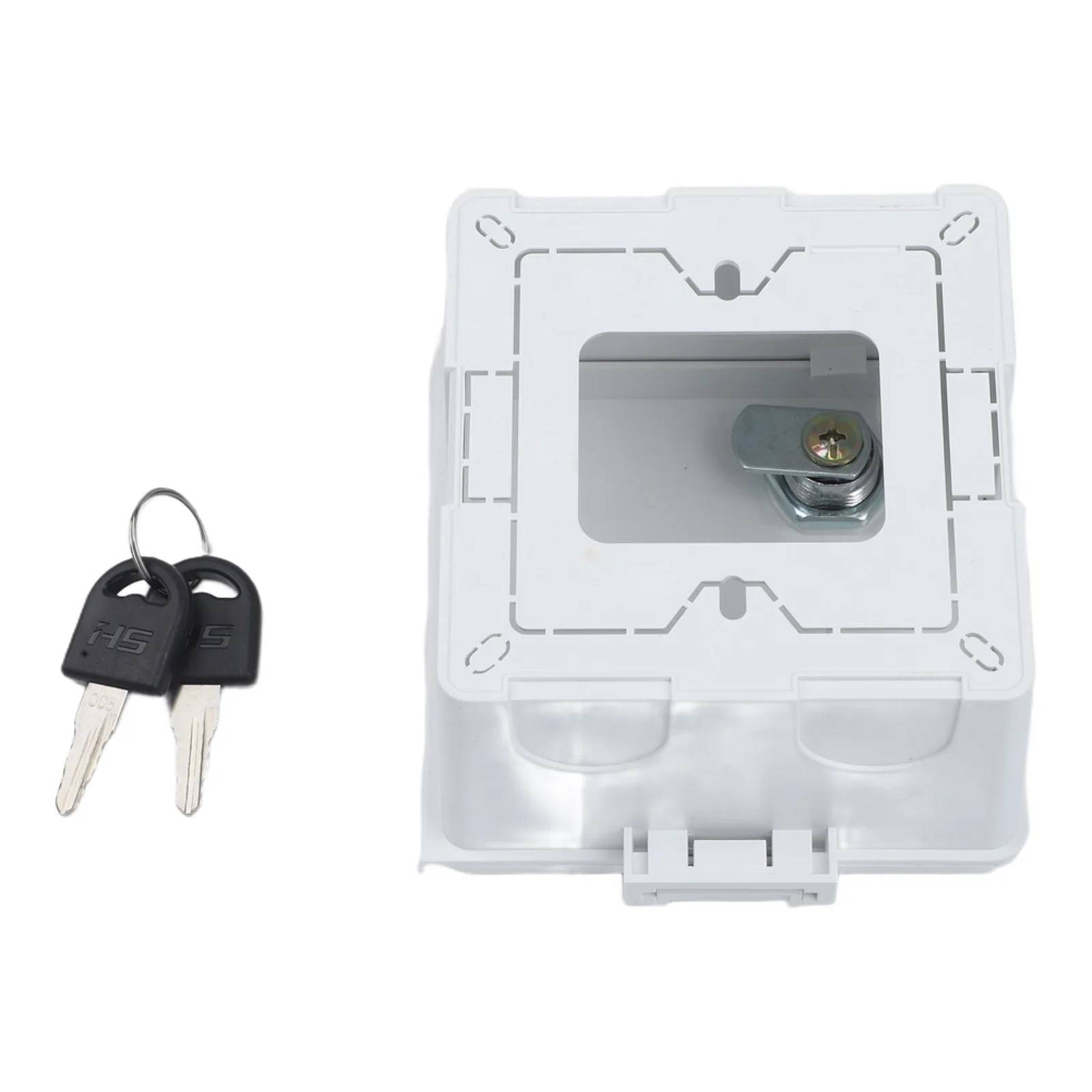 Outdoor Socket Box with Lock Waterproof 86Type Electric Vehicle Charging Socket for Secure and Convenient Outdoor Use