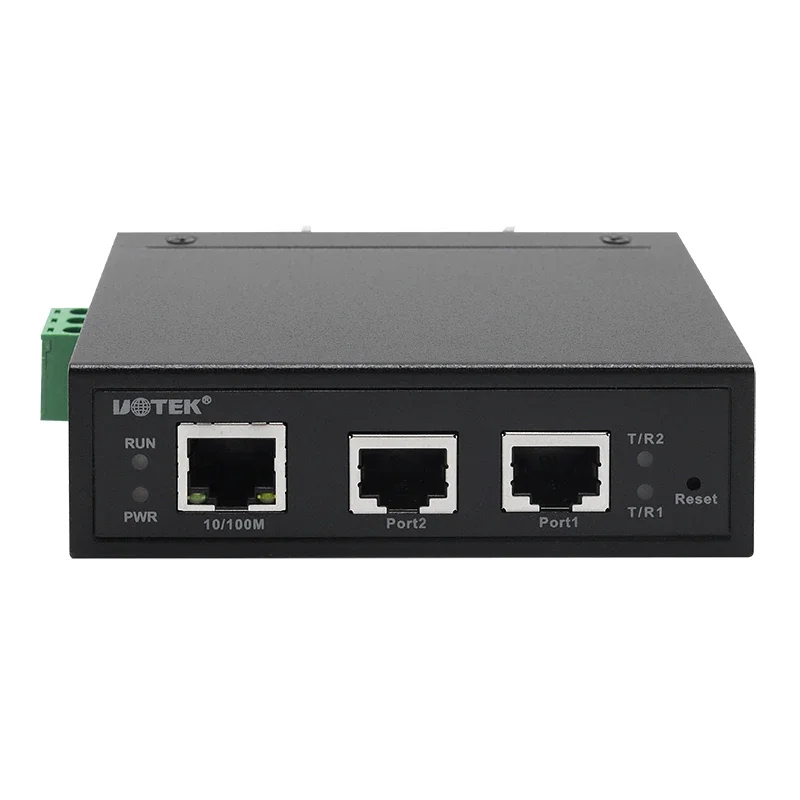 10/100MTCP/IP Modbus RTU Ethernet Port IoT To 2-port Industrial Grade RS232 Serial Port Server UT-60-402C