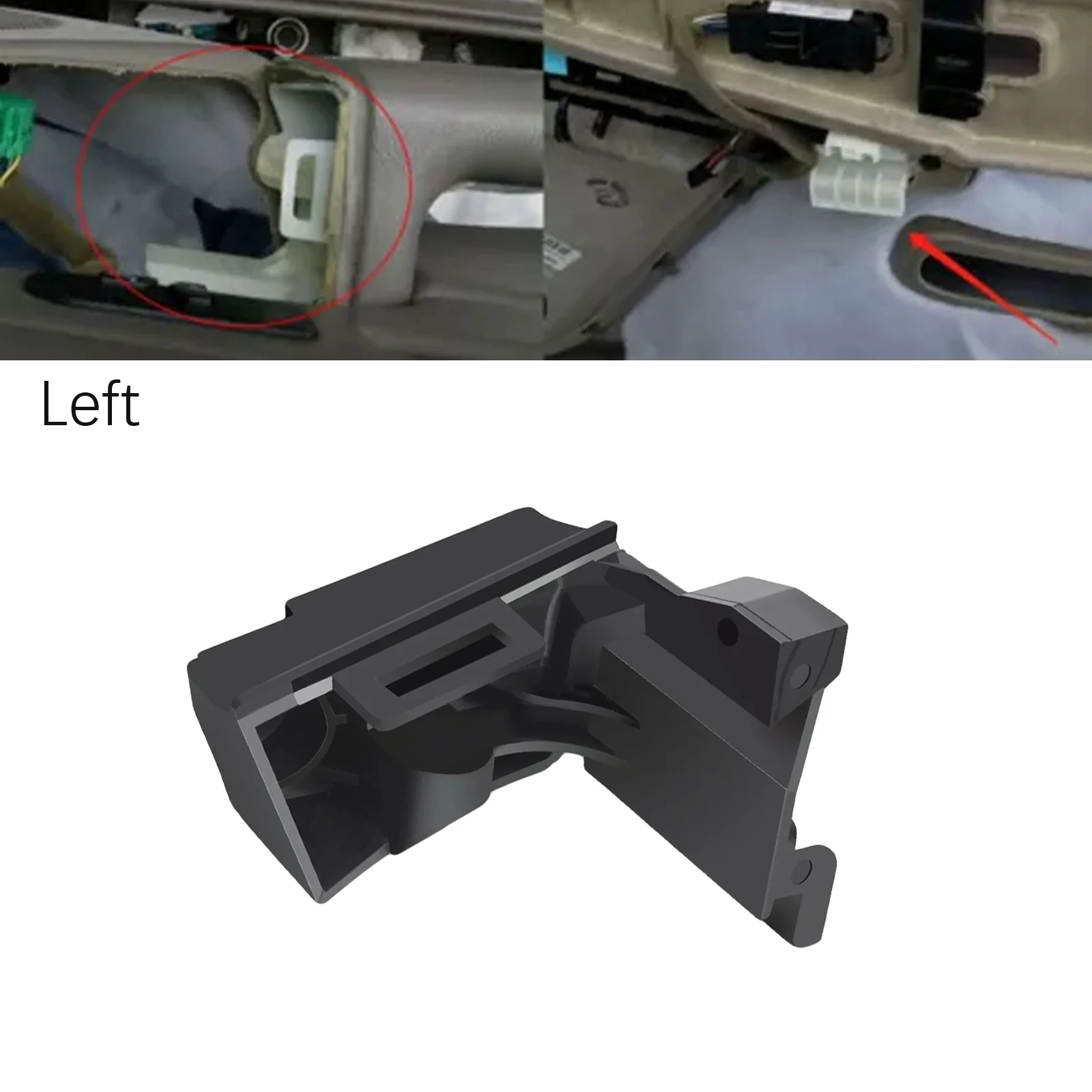 

Vehicle Door Armrest Color As Shown Armrest Bracket For GMC Model Year Compatibility Vehicle Parts Appearance Shape Size