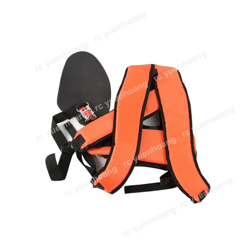 1PCS RC Lawn Mower Padded Harness Strimmer Grass Trimmer Double Shoulder Strap Labor Saving Gardening Brush Cutter Trimmer Belt
