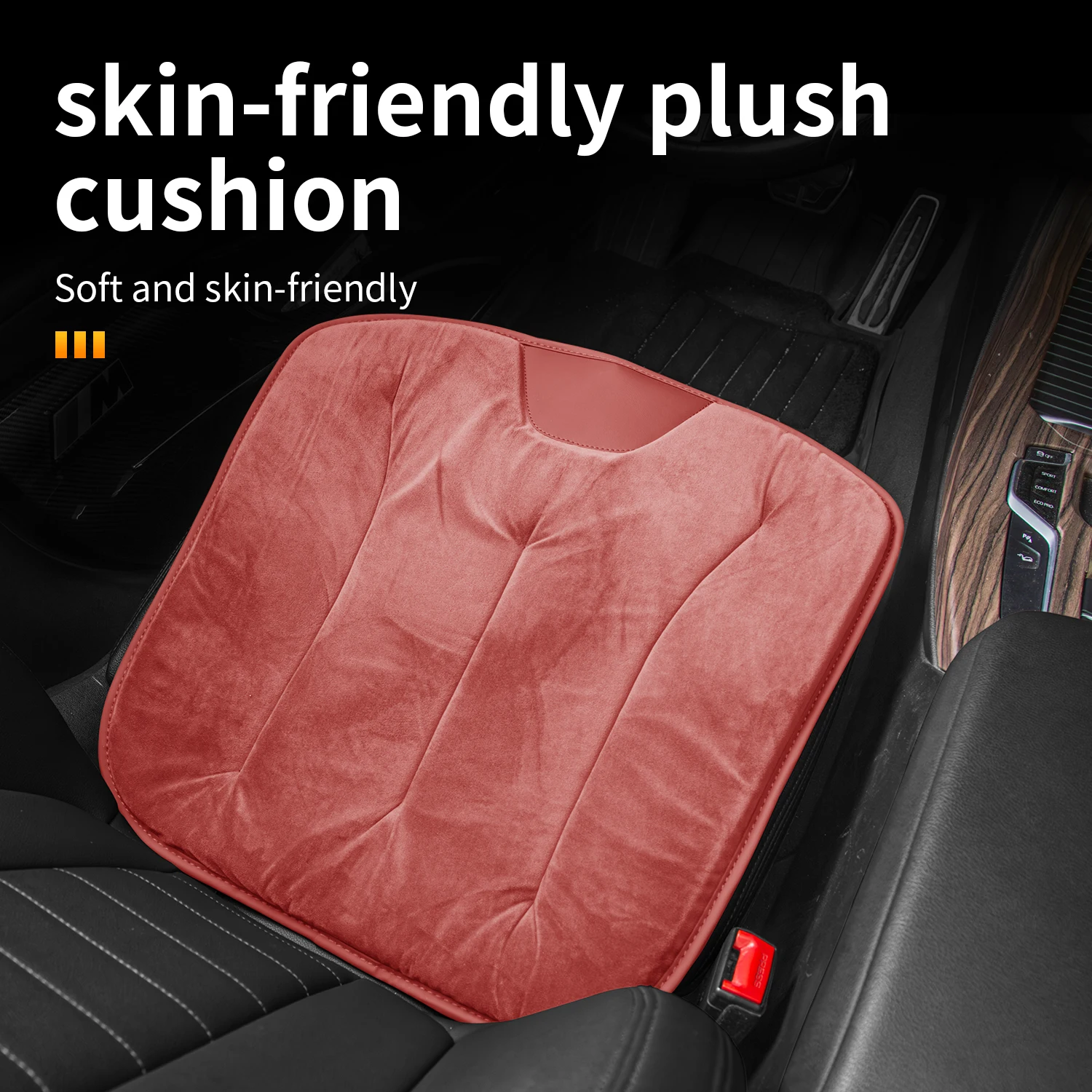 Plush car seat cushion, simple and comfortable, warm in winter For Mazda 3 Mazda 6 Axela Atenza CX-4 CX-5 CX-8 CX-30 Mazda2