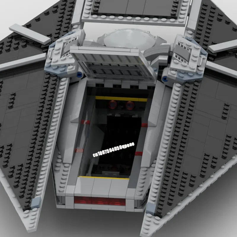 Nieuwe 787 Stuks Beroemde Star Battle Movie Moc Tie Reaper Starfighter Model Diy Creatieve Ideeën Kind Speelgoed Verjaardagscadeau Aangepaste puzzel