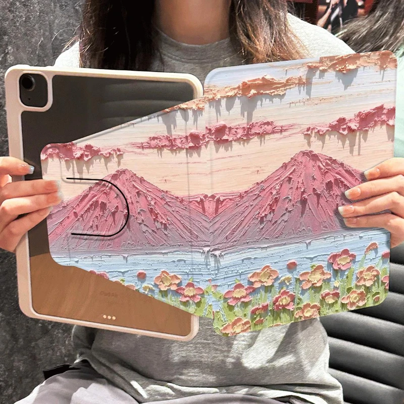 For Ipad Pro 11” Case 2021 10.2 7/8/9 Generation Smart Stand Case Cover for Ipad Mini6 8.3 IPad 10th Generation Air 3 4 5 10.9