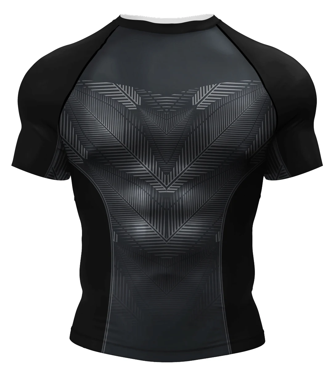 

Men's Short Sleeve Shirt 3D Technical Print Compression Sports T-Shirt Fantastic Sportiness Sweatshirt (231585)