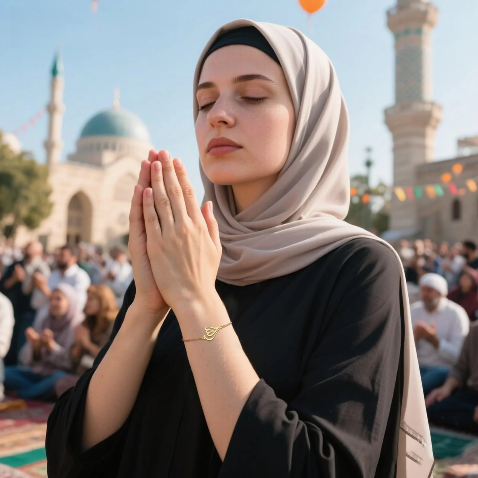 الإسلامية Ayatul الكرسي البيضاوي سوار للنساء الله دمعة ربط أساور العربية مسلم القرآن الخط سوار Charm