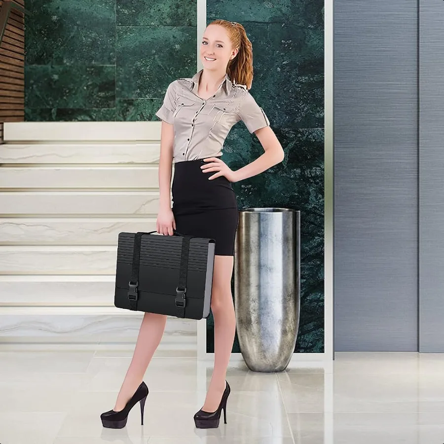 アコーディオン ファイル オーガナイザー ハンドル付き拡張ファイル フォルダー 13 ポケット 拡張可能なファイリング フォルダー タブ ファイリング ボックスに含まれています Adj