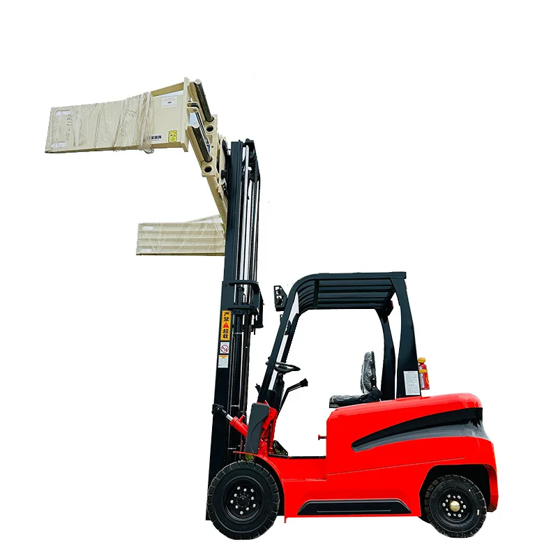 New 2-Ton New Energy Small Electric Forklift Clamp Transporter, More Convenient for Goods Loading & Unloading - Customized