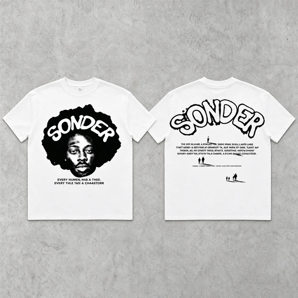 Sonder Brent Faiya.Z Casual Print Summer T-shirt Comfortable And Versatile Letter Pattern Cotton Tee Casual Retro Y2K Tee Tops