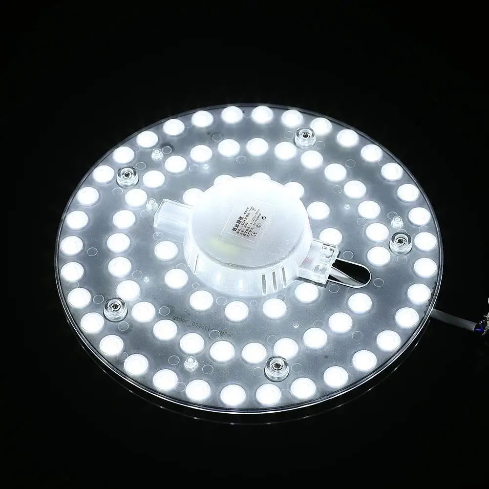

Round 72LED Replace Lens Light Beads Beads 36W NAS 6000K Ceiling Lamp 2835SMD Energy Saving