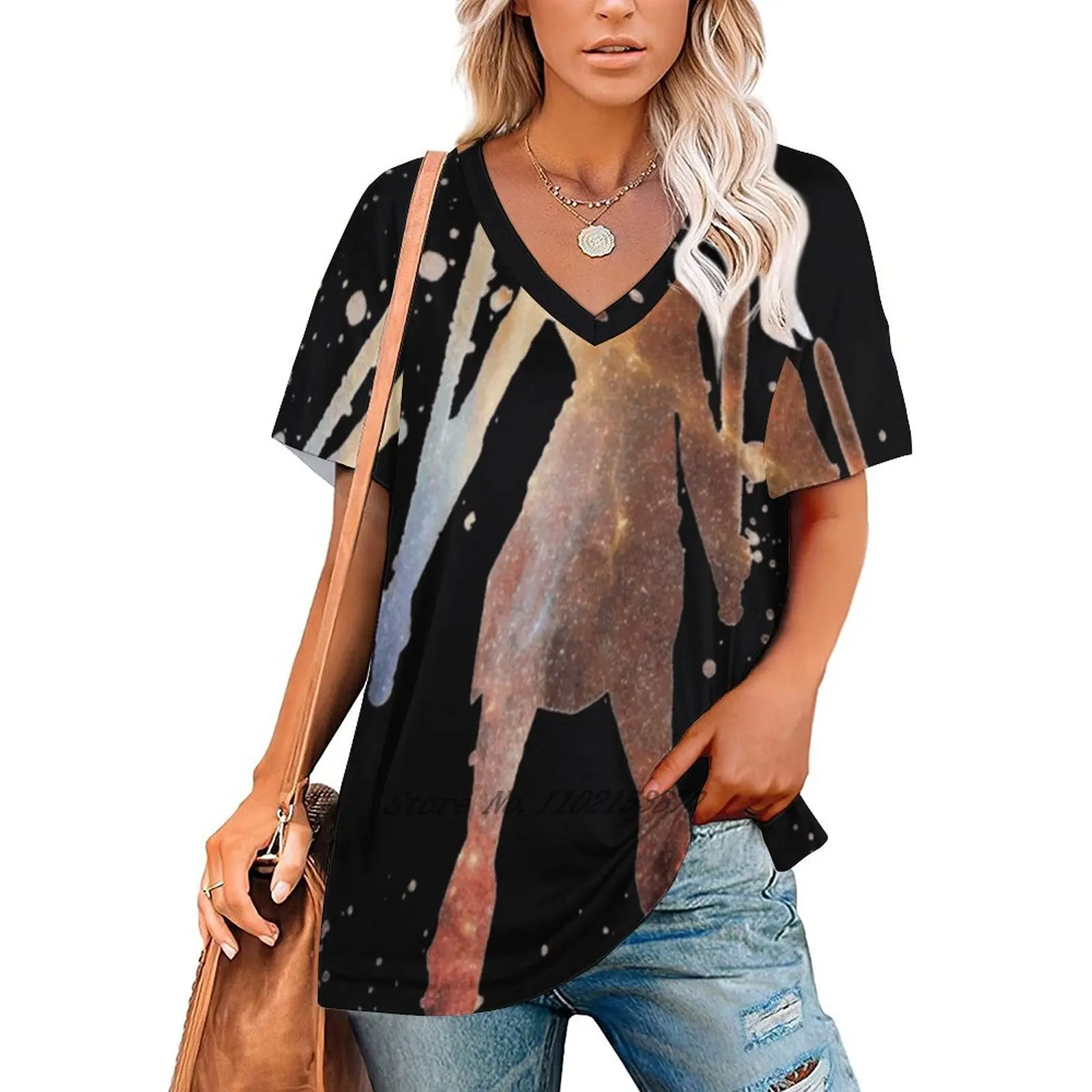 Ahsoka Tano Women Print T-Shirt Summer Casual Tops Streetwear T Shirt Boho Ladies Top Ahsoka Tano Ahsoka Tano 1 Ahsoka Tano 2