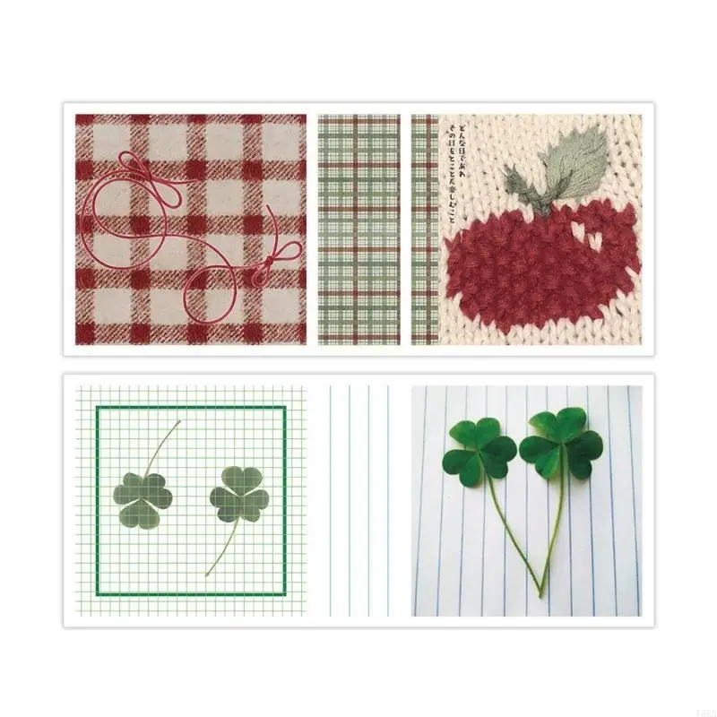 T5EA 50 листов винтажные ноты бумаги для скрапбукинга