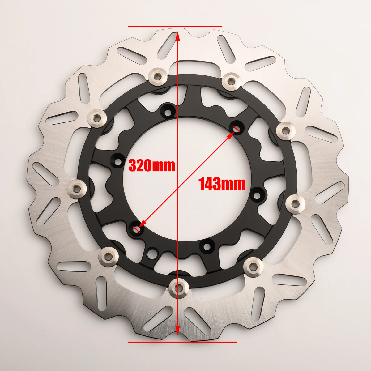 For KTM XC XCF XCW SX SXF EXC EXCF 1994-2022 2023 Motorcycle 260mm 320mm Front Brake Disc Rotor Brake Caliper Adaptor Bracket