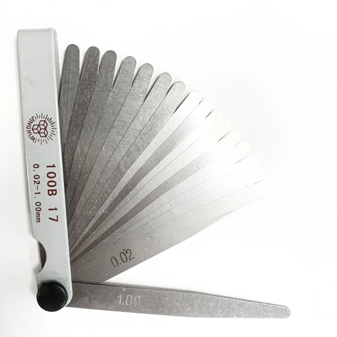 Feeler Gauge17 Blades Motorcycle Car Repair Tools Metric Gap Filler 0.02-1.00mm Gage Measurment Tool For Engine Valve Adjustment image 5