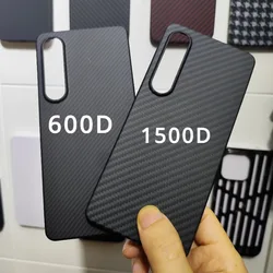 Carbon Fiber Case for Sony Xperia 1 vi Phone Case Aramid Fiber Shockpfoof Protective Cover for Sony Xperia 1 VI Phone Accessory