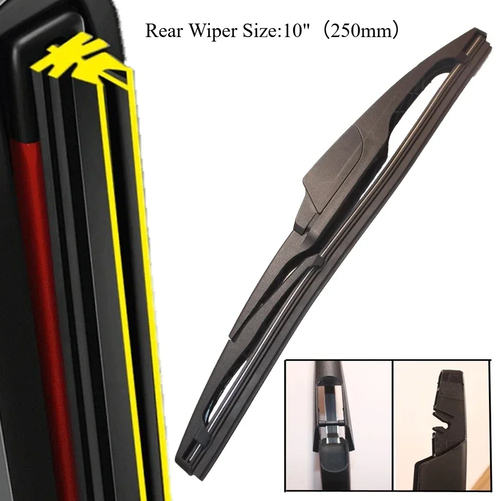 

Car Wiper 10" Rear Wiper Blade For Renault Scenic 2 II Grand Scenic 2 2003 - 2009 Windshield Windscreen Tailgate Window