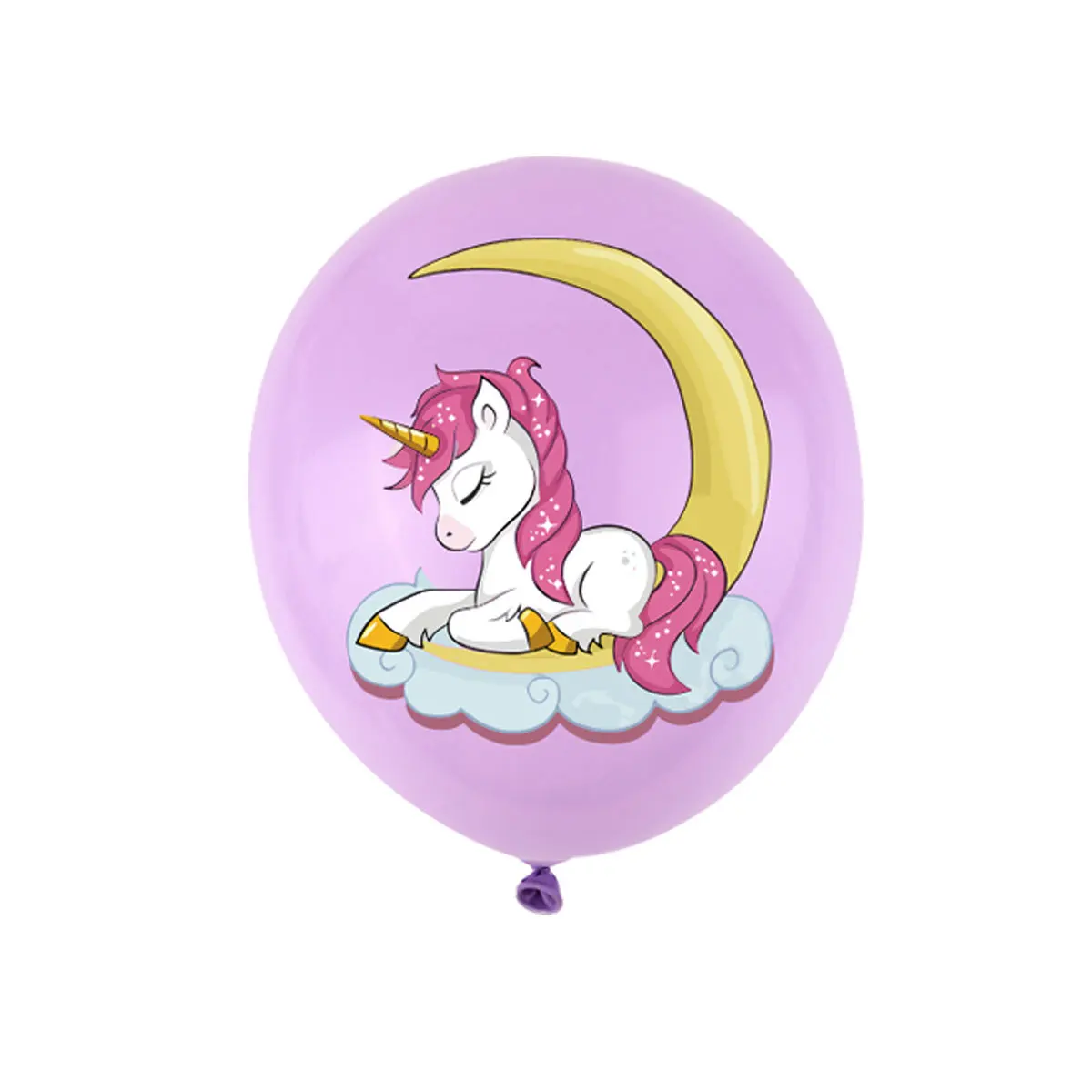 Balony jednorożec zaopatrzenie firm balon lateksowy dla dzieci kreskówka zwierzęcy koń pływający globus Baby Shower dekoracje na imprezę urodzinową — zdjęcie 7