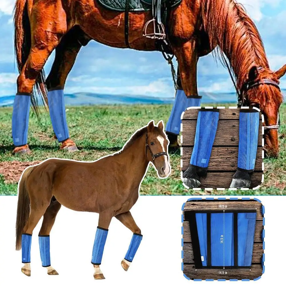 Horse Fly Boots Horse Reusable Leggins Fly Boots Fly Boots Horses Minimizes Leg Fatigue Reduces Stomping