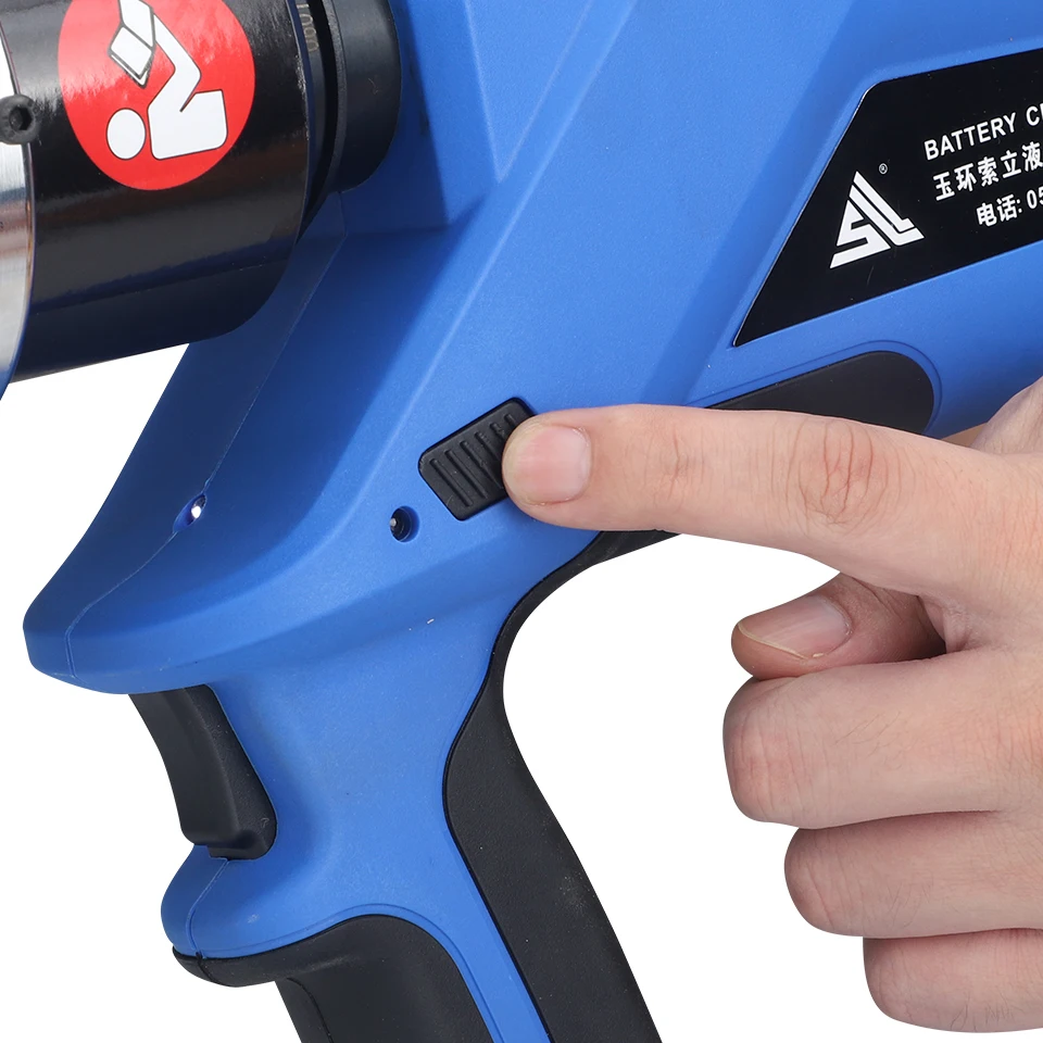 EZ-105C Rechargeable Hydraulic Cable Cutting Tool For Copper Aluminum Wire Construction Cutting Equipment view 5