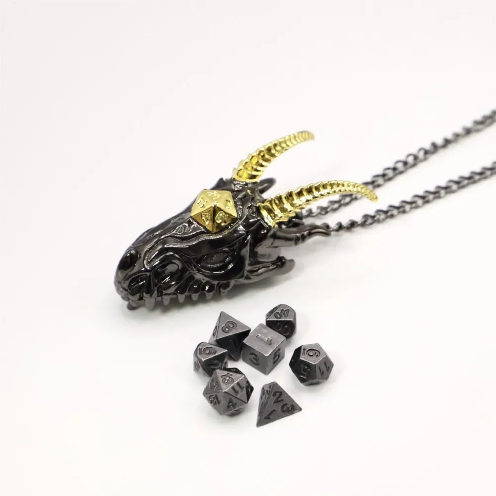 7Pcs Dnd Mini Dice … - image