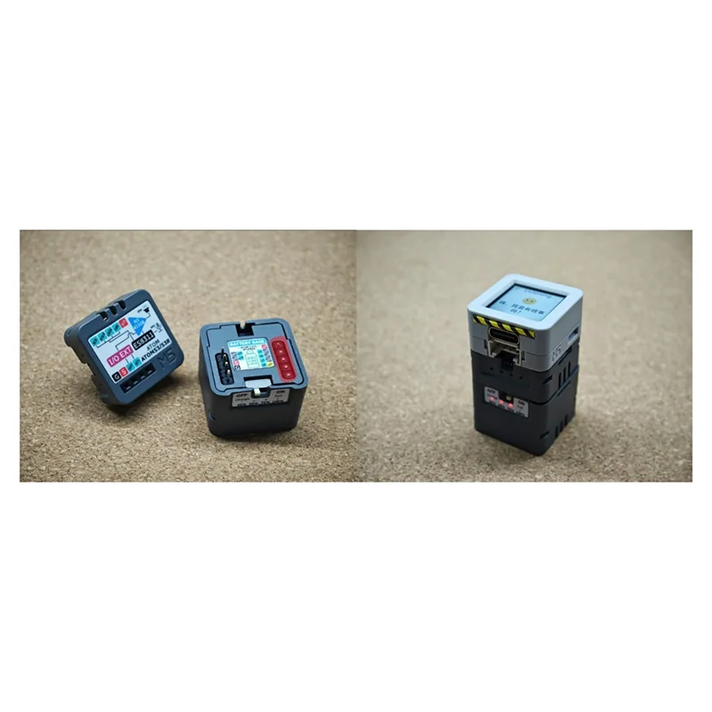 HFES M5stack 原子バッテリーベース 200Mah 充電式バッテリー Iot デバイスポータブル Tomic バッテリーベース