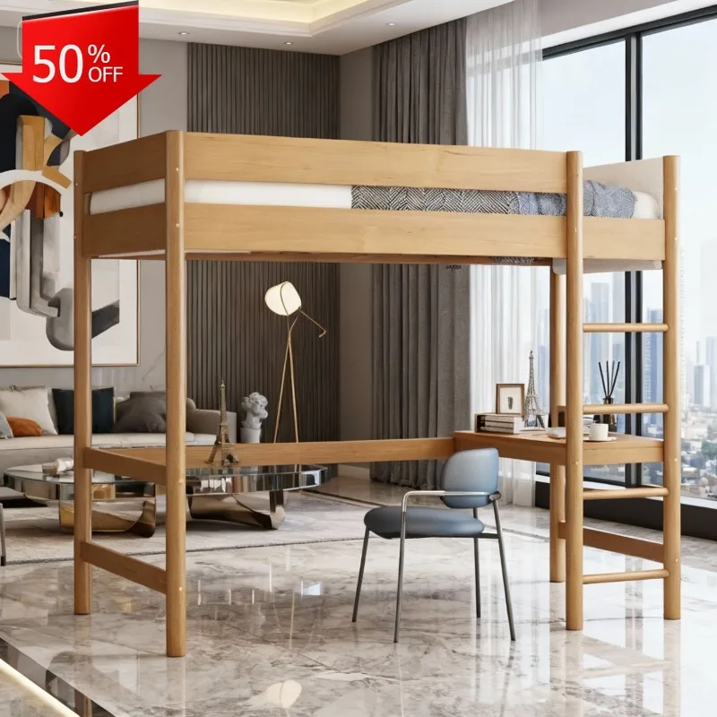 مضاءة سرير مزدوج قاعدة سرير علوي الكبار سرير بطابقين أثاث أطفال الأثاث العظم الأريكة غرفة المعيشة خزانة غرفة النوم Lіko Cama King #1