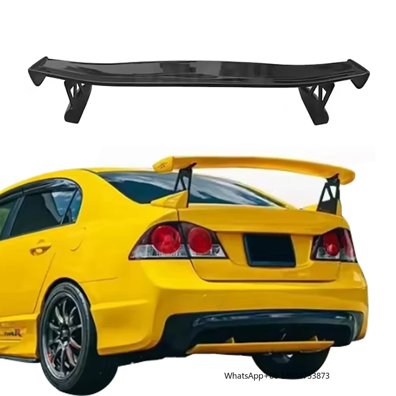 For Honda Civic 2006-2011 8th Generation Civic FD2 Modified TYPE-R Mugen Style Spoiler Car Body Kit Rear Spoiler