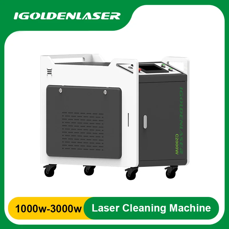 Handheld Laser Cleaner Machine Rust Removal Continuous Fiber Laser Cleaning Machine 1000w for Rust Paint Oil Dust