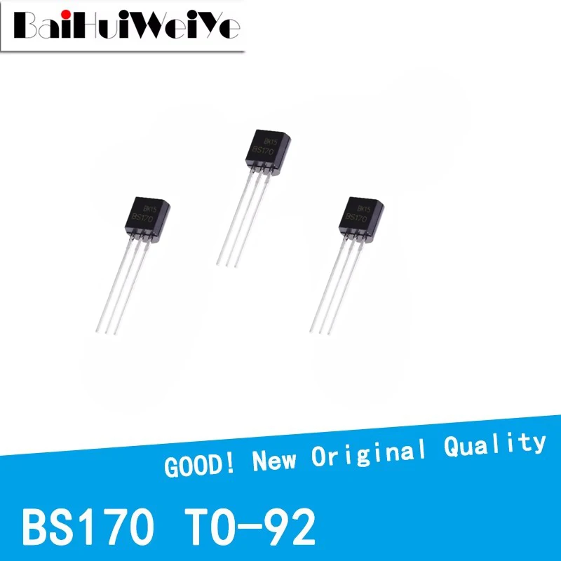 10PCS BS208 BS170 BS107 BS250 A ARL1G TO-92 N-CH Triode Transistor New Good Quality Chipset