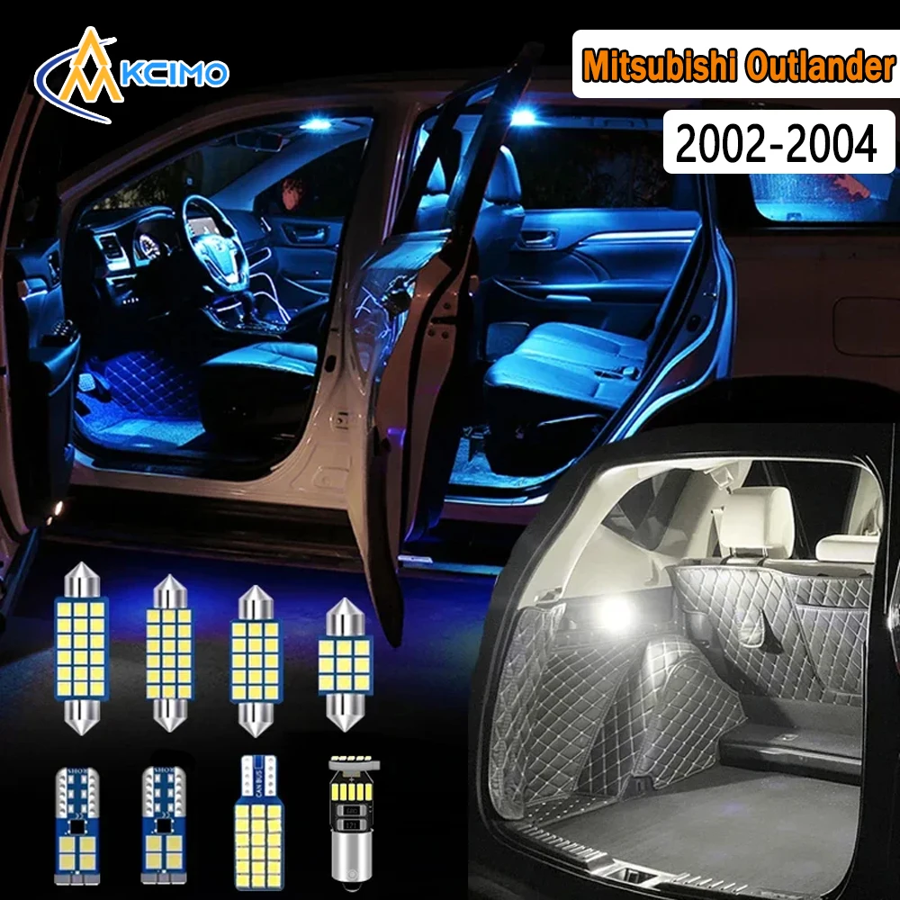 

LED Interior Light Kit Canbus For Mitsubishi Outlander IV MK4 4 2022-2024 Super Bright Dome Map Door Lights Easy Install Bulbs