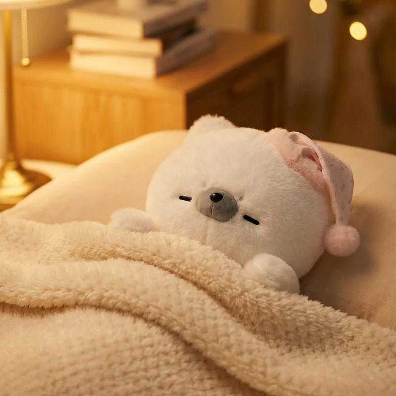 Soft And Cute Party Animal Soothing Throw Pillow Fox Panda Penguin Pig West Highland Plush Doll Sleep Companion Doll Kid Gift