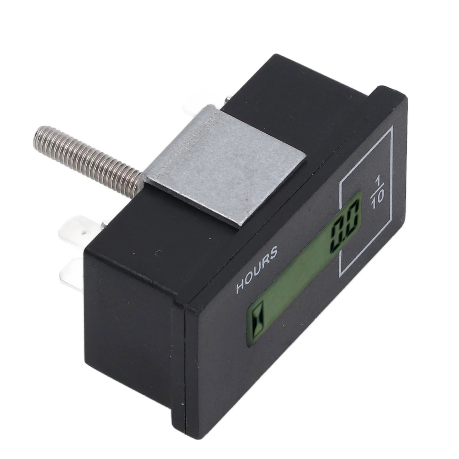 Compteur horaire pour pelle, écran LCD, puce intégrée, utilisations multiples, minuterie électronique industrielle à distance, compteur horaire DC12-36V