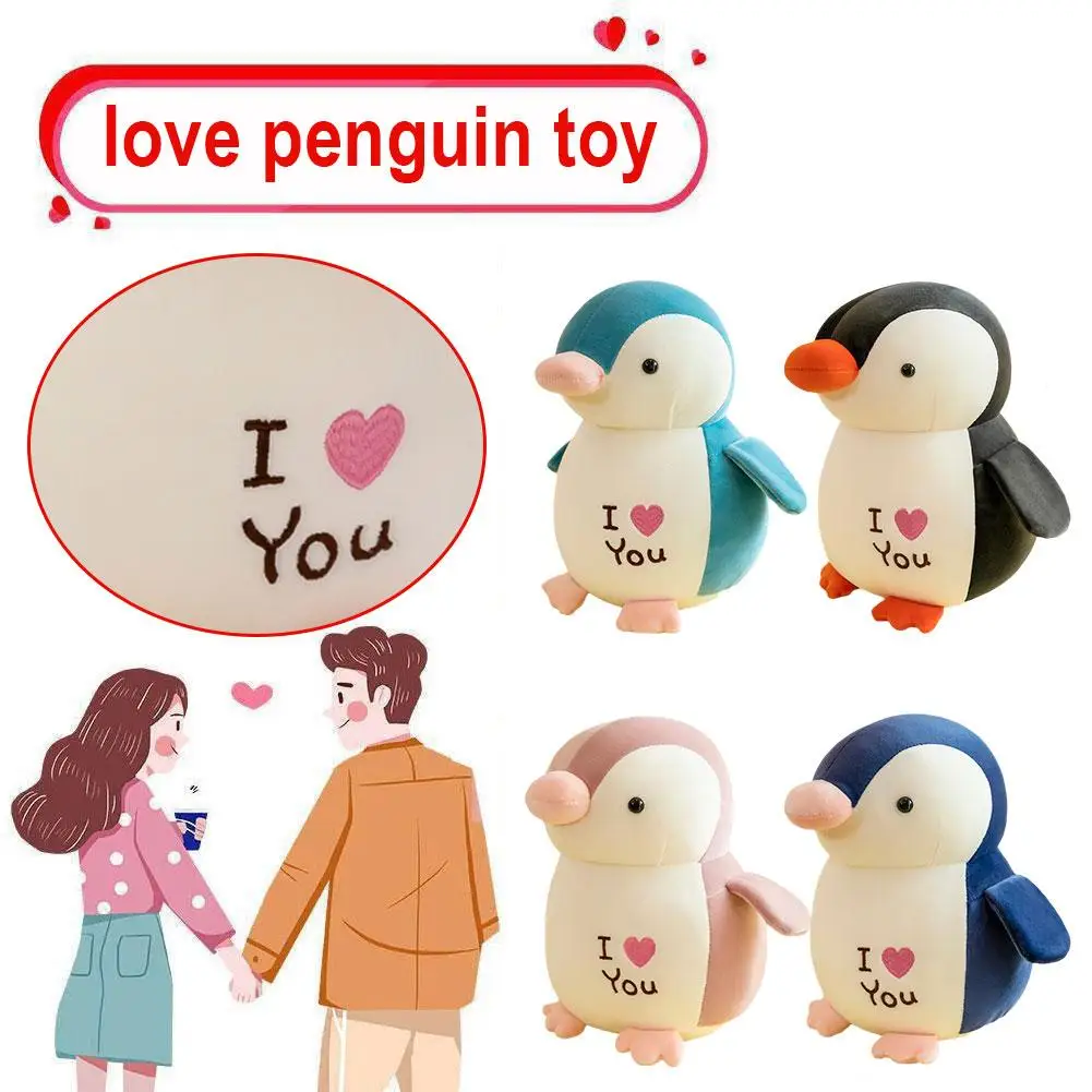 Children's Plush Toys Cute Little Penguins Soft Animals Toys Cartoon Gifts Plush Children's Pillow Pads Birthday Dolls Girl X2a1