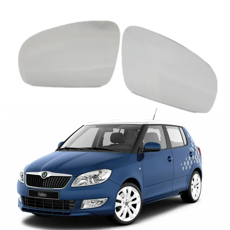 

For 06-15 Skoda FABIA II ROOMSTER reverse lens replacement,Rear view lens heating