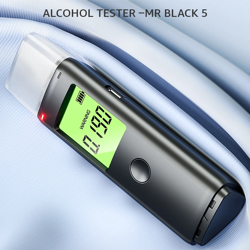 Alcotester Breath Alcohol Tester Breathalyzer Keychain Alcoholimetro Digital for Home/personal Use/gift  Alcohol Tester