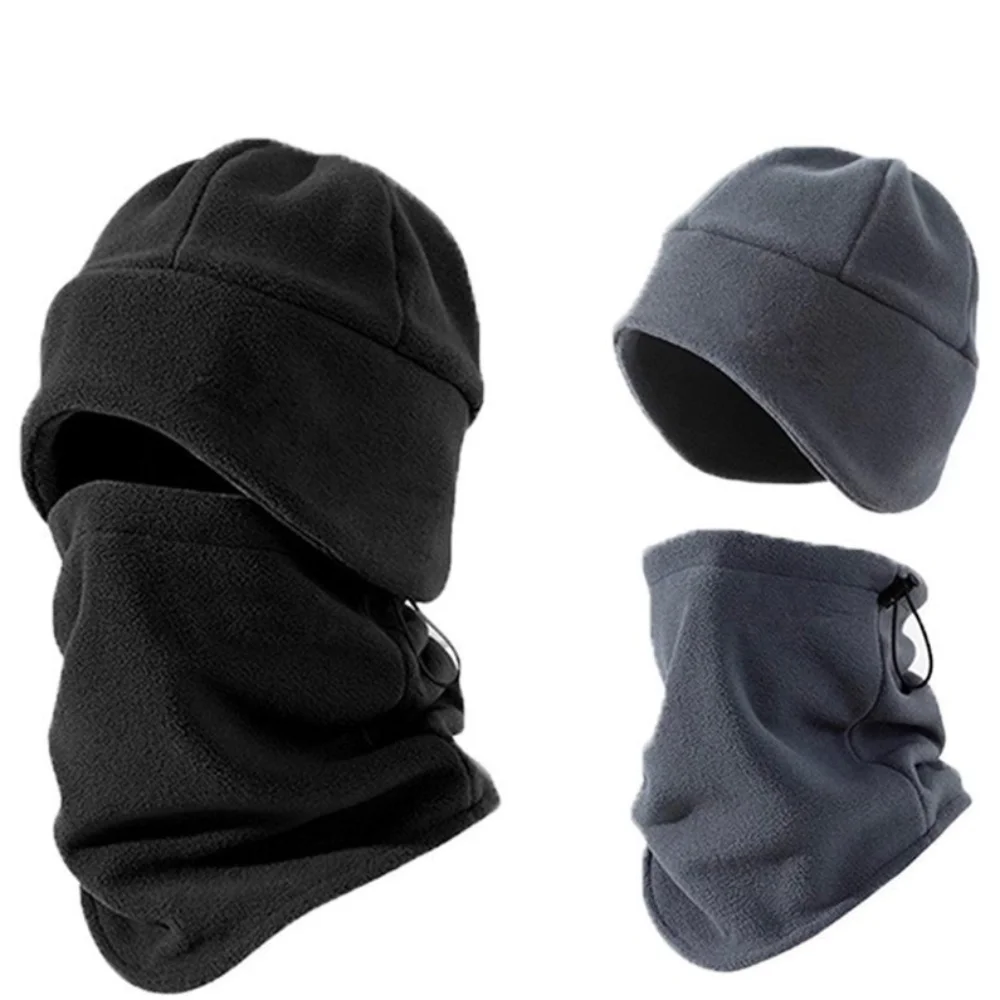 جديد القطبية الصوف قبعة وشاح مجموعة Coldproof يندبروف البلوز قبعة دافئة الأذن حماية قبعة التزلج ركوب الدراجات