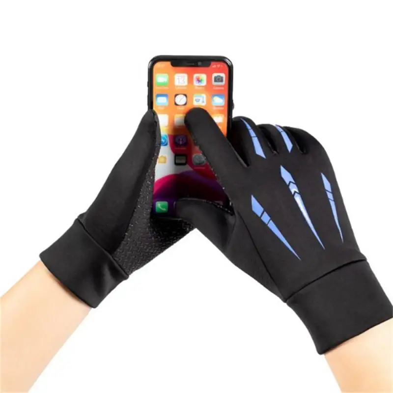 Guantes de montar impermeables de invierno para hombre, adecuados para deportes al aire libre, correr, esquí en motocicleta, pantalla táctil