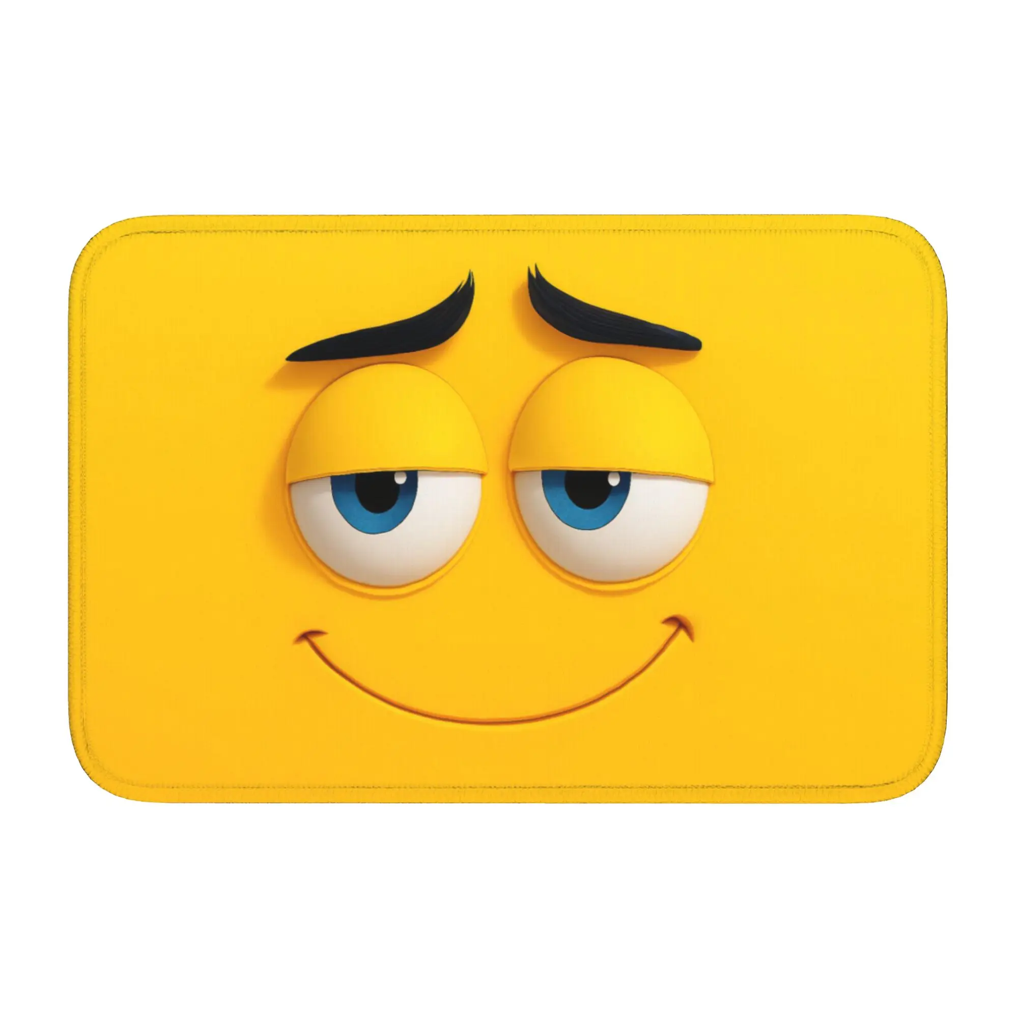 Custom Funny Expression  Doormat Anti-Slip Entrance Kitchen Bath Door Floor Mats  Living Room Rug Carpet Footpad