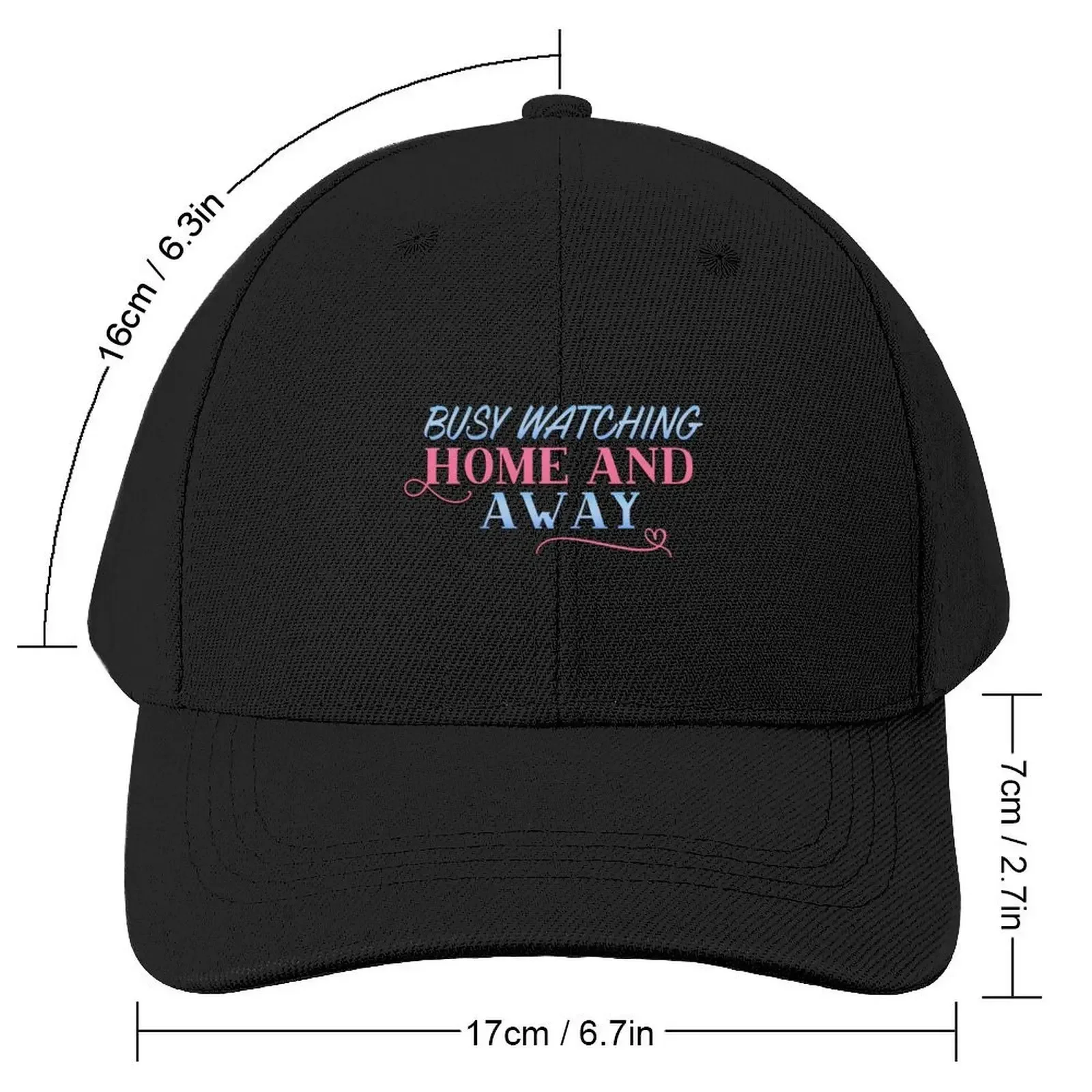 Busy Watching Home and Away Baseball Cap fishing hat derby hat Women's Beach Outlet Men's