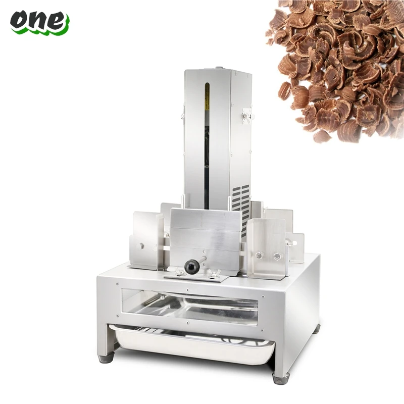 Commercial Automatic Chocolate Cutting Machine Chocolate Shavings Machine