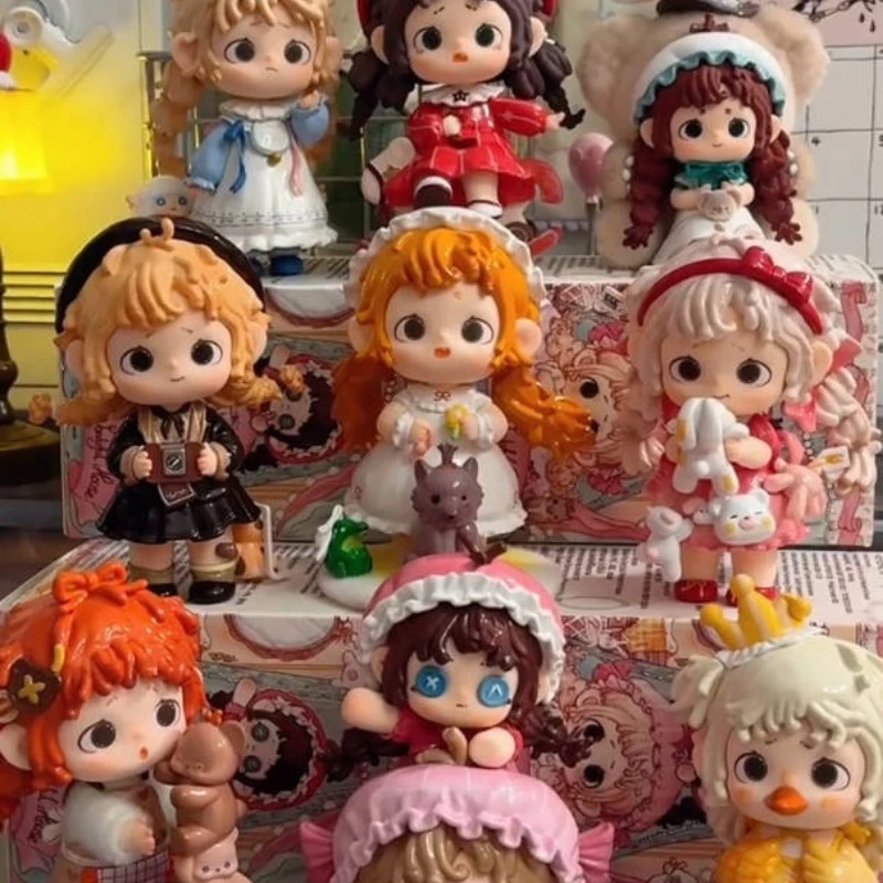 Кукла FurFur Wonderful House Series слепая коробка FurFur Mystery Boxes шерстяная фигурка девочек четвертого поколения кукла подарок для девочек орнамент