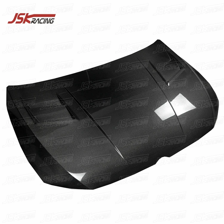 JSK-1 STYLE CARBON FIBER HOOD for 2021 VW GOLF 8 MK8 GTI