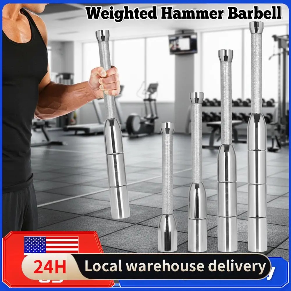 

Универсальный регулируемый стальной мейсбелл/клуббелл 6-в-1, износостойкий, для силовых тренировок, развития хвата, мышц предплечий и плеч, фитнес-инструмент