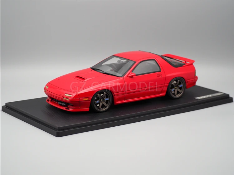 

IG 1:18 RX7 FC3S TE37 JDM Limited Edition Resin Metal Model Ornament Toy Birthday Gift