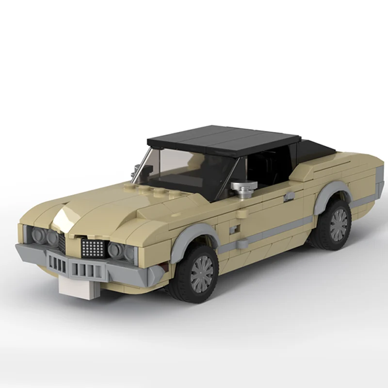 

Speed Racing Car Model MOC Building Bricks Classic Muscle Car Modular Technology Children Holiday Gifts Assemble Toys Suit