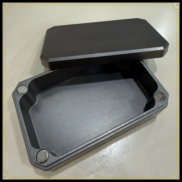 Titanium Alloy EDC Storage Case - Multi-purpose Portable Sealed Container for Medicine, Outdoor Travel & Fishing Lures