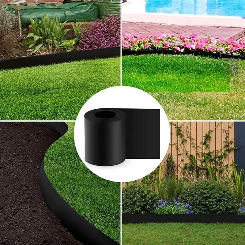 

Landscape Border Edging Lawn Landscape Edging Kit Protective Garden Edging Kit Decorative Lawn Edging For Terrace Planting Beds