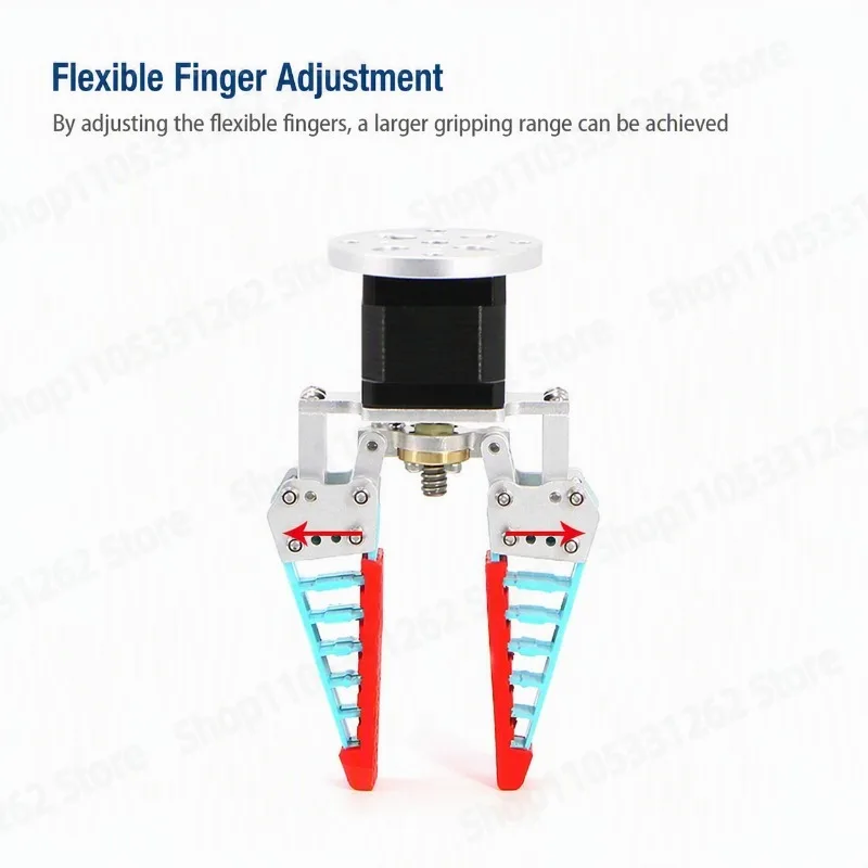 Industrial High Precision Flexible Bionic Soft Robotic Gripper Finger Adaptive Pneumatic Electric Robot Parts