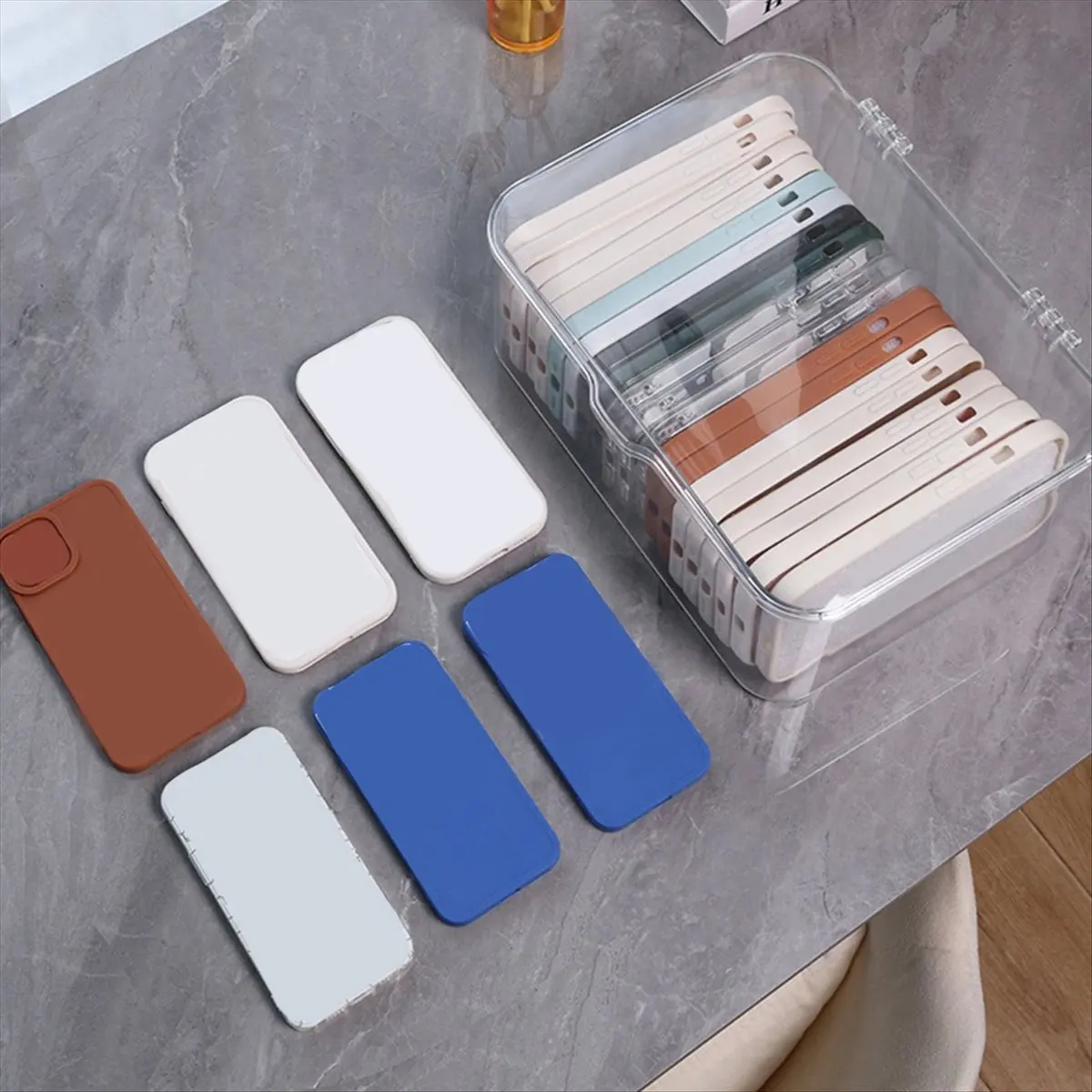 File storage in Stock New Arrivals Dust-Proof Desktop Storage Designed To Store Moisturizing Facemasks-B