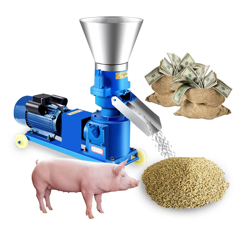 farms use household small manual animal feed pellet machine high quality flat die granulator